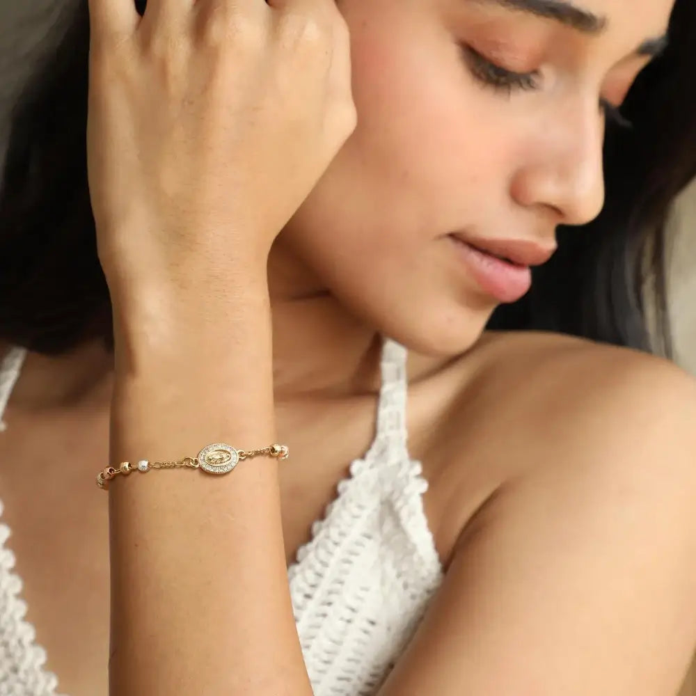 PULSERA ROSARIO VIRGEN MARÍA