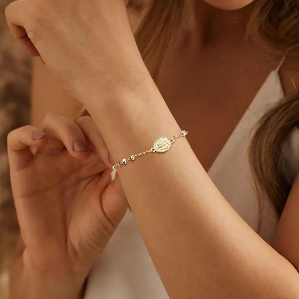 PULSERA ROSARIO VIRGEN MARÍA